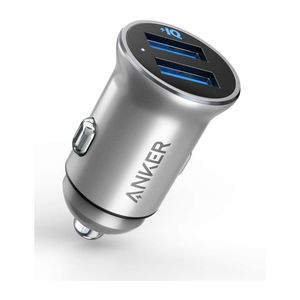 Anker Powerdrive 2 Alloy Metal Mini Dual USB Car Charger