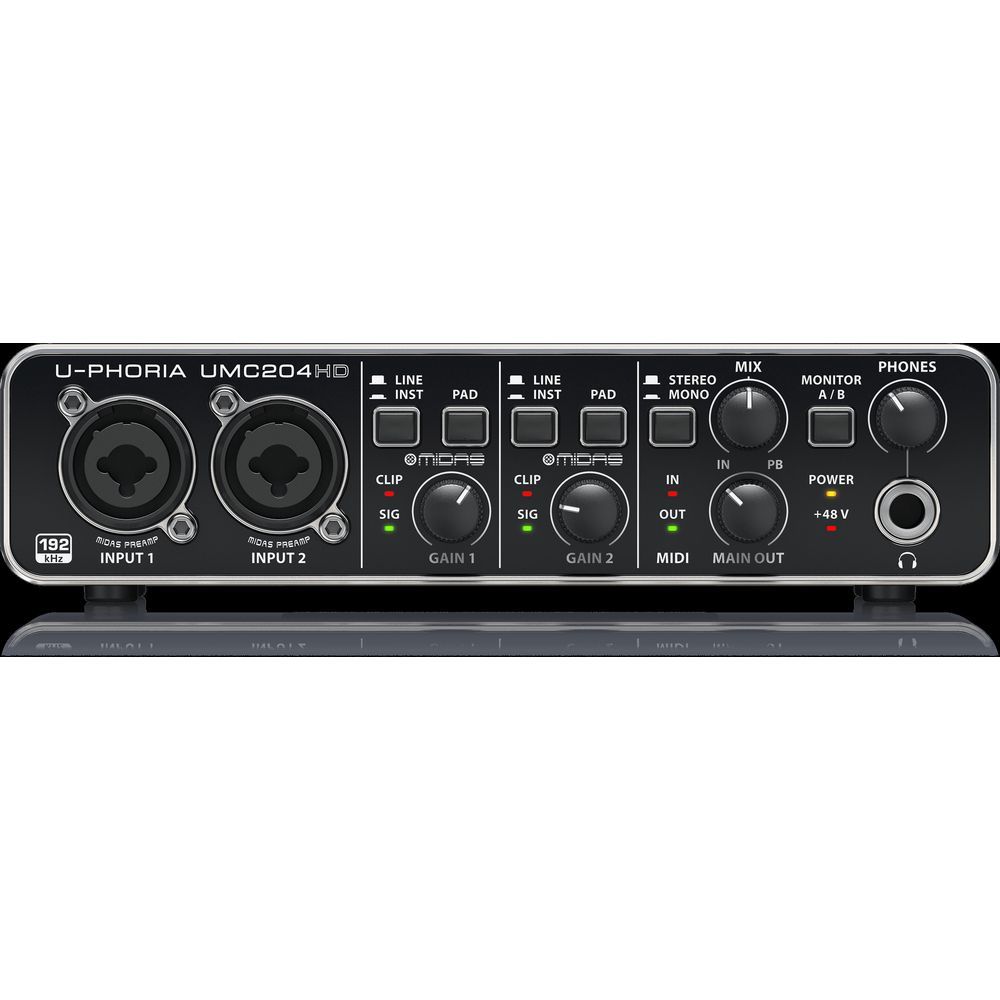 Behringer UMC-204HD Audio Interface