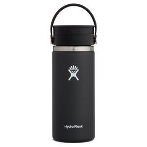 Hydro Flask Vacuum Coffee Flask Black Wide Mouth 470ml