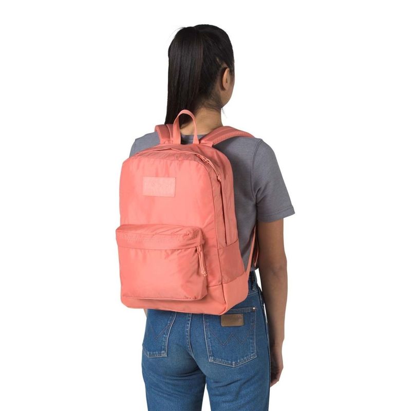 Jansport Mono Superbreak Crabapple Backpack