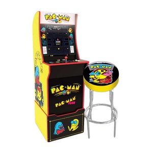 Arcade 1Up PAC-MAN with Light-Up Marquee/Stool/Riser