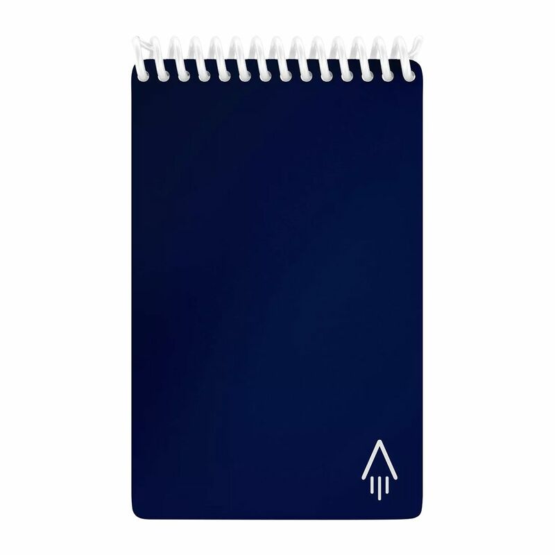 Rocketbook Mini Dot Grid Reusable Smart Notebook - Midnight Blue (3.5 x 5.5 in)