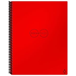 Rocketbook Core Executive Dot Grid Reusable Smart Notebook - Atomic Red (6 x 8.8 Inch)