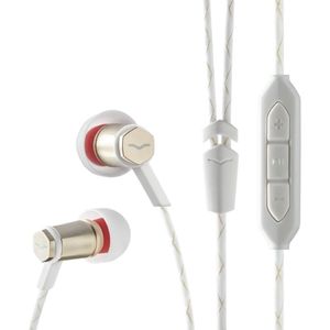 V-MODA Forza Metallo In-Ear Headphones with 3-Button Remote & Microphone Rose Gold (For Apple/iOS Devices)