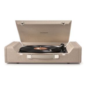 Crosley Nomad Portable Turntable with Built-in Speakers- Brown