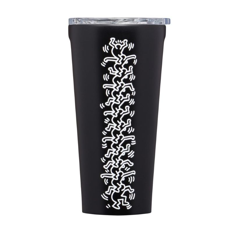 Corkcicle Keith Haring People Stack Canteen Tumbler 470 ml