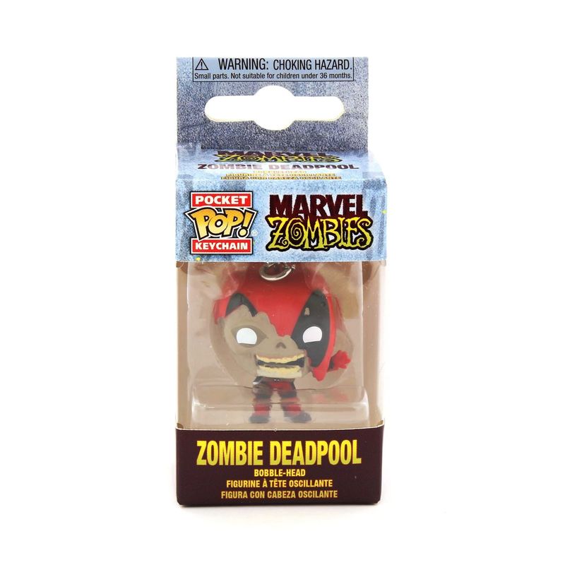 Funko Pocket Pop! Marvel Zombies Deadpool 2-Inch Vinyl Figure Keychain