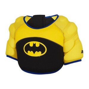 Zoggs Batman Junior Boy's Swim Water Wings Vest Black/Yellow 6-7
