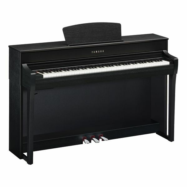 Yamaha Clavinova CLP-735 Digital Piano with Bench Black