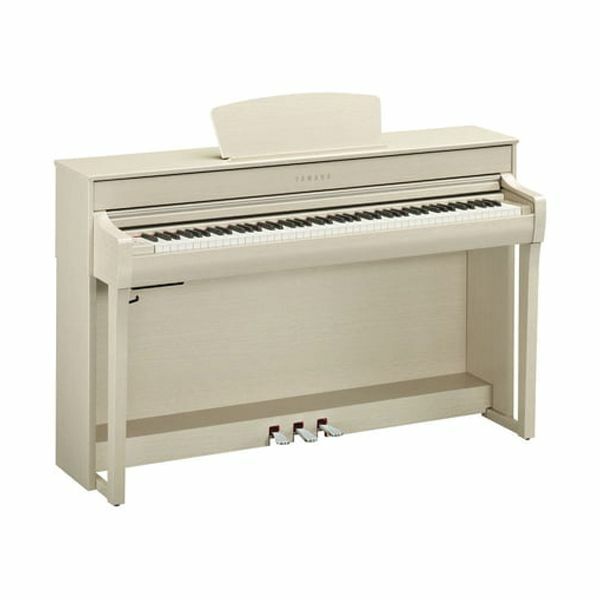 Yamaha CLP-735 Digital Piano with Bench White Ash