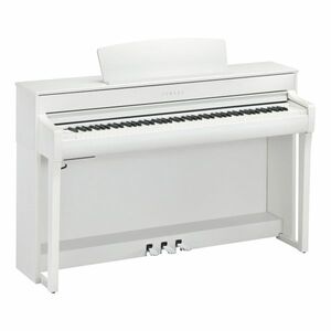Yamaha CLP-745 Digital Piano with Bench White