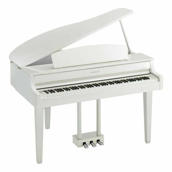 Yamaha Clavinova CLP-765 Digital Piano with Bench Polished White