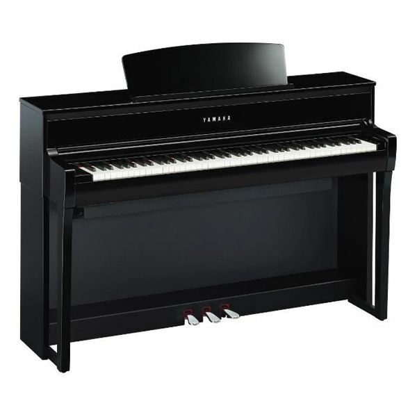 Yamaha Clavinova CLP-775 Digital Piano with Bench Polished Ebony