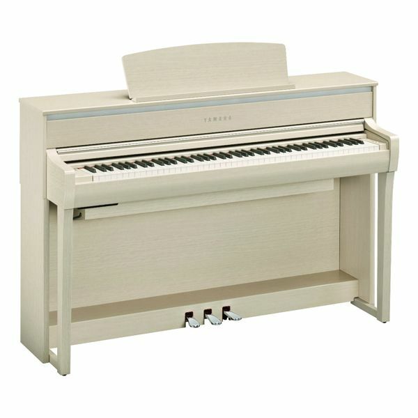 Yamaha Clavinova CLP-775 Digital Piano with Bench White Ash