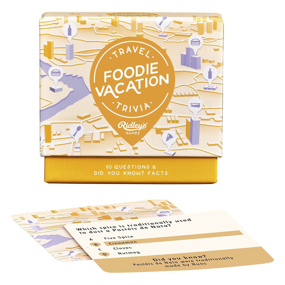 Ridleys Foodie Holiday Trivia Game