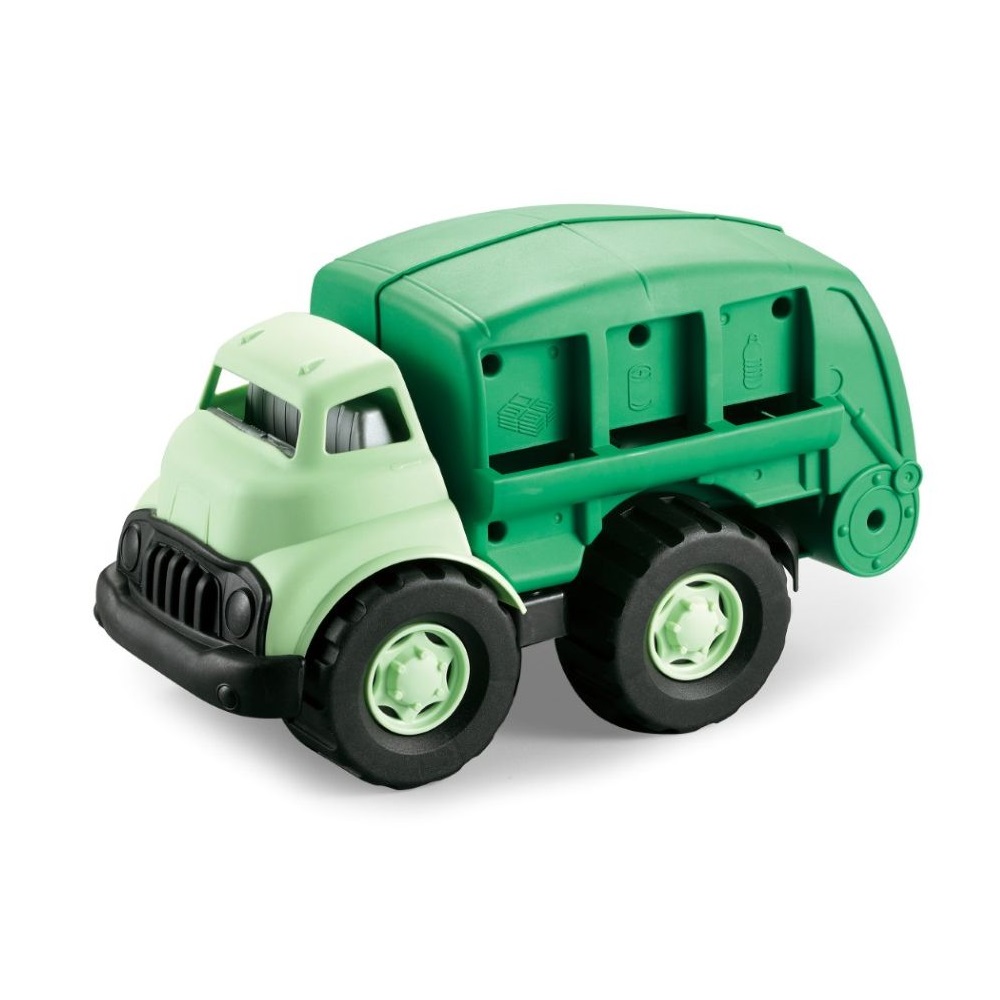 Roll Up Kids Eco Friendly Garbage Truck Bricks Vehicle