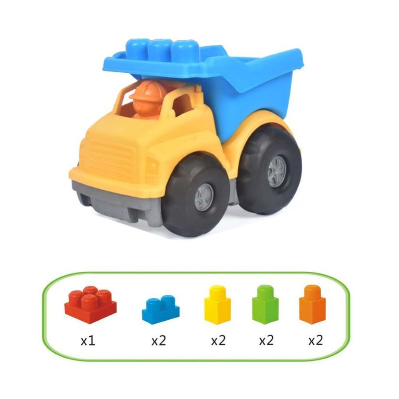 Roll Up Kids Eco Friendly Car Bricks Vehicle