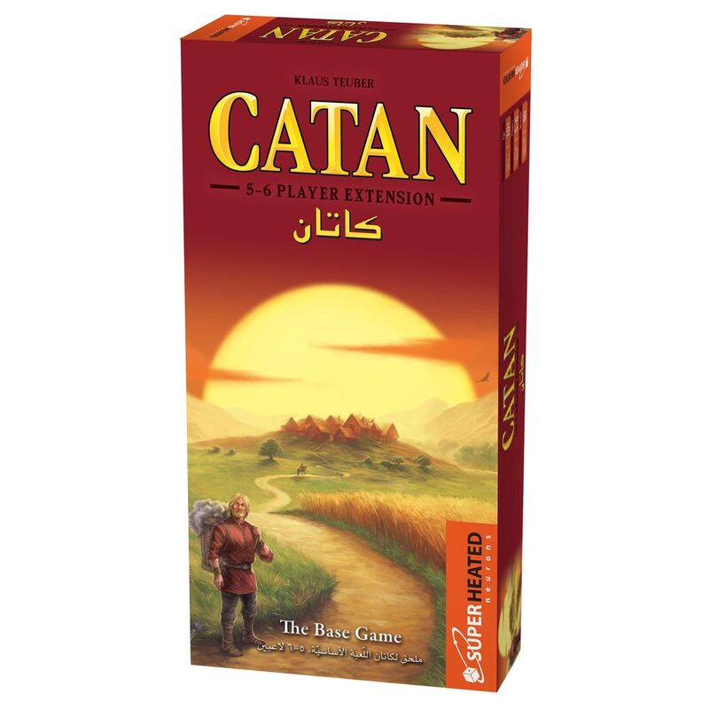 Catan - Base Game 5-6 Player Extension (Arabic/English)