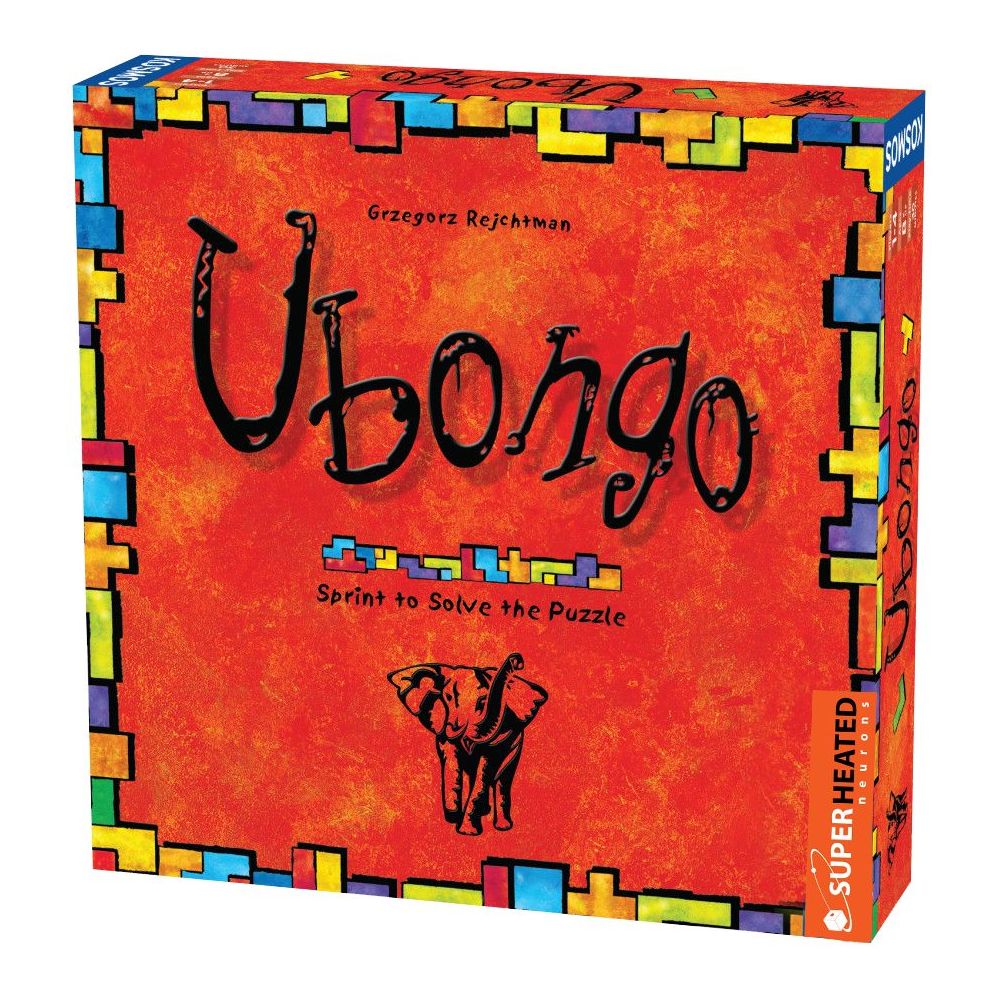 Ubongo Board Game (English/Arabic)