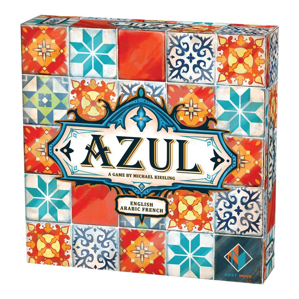Azul Board Game (English/Arabic/French)