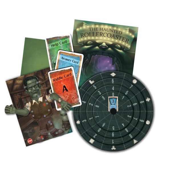 Exit the Haunted Roller Coaster Board Game (English)