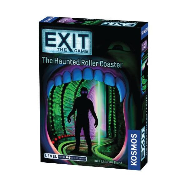 Exit the Haunted Roller Coaster Board Game (English)