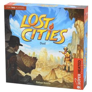 Lost Cities Duel Card Game (English/Arabic)