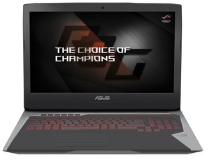 ASUS ROG G752VS-GB367T Gaming Laptop 7th Gen Intel Core i7-7820HK 2.90GHz/32GB/1TB HDD+512GB SSD/NVIDIA GeForce GTX 1070 8GB/17.3 inch UHD/Windows 10