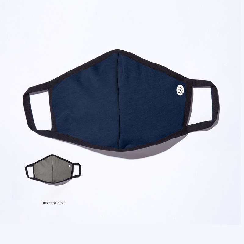 Stance Unisex Face Mask Solid Navy