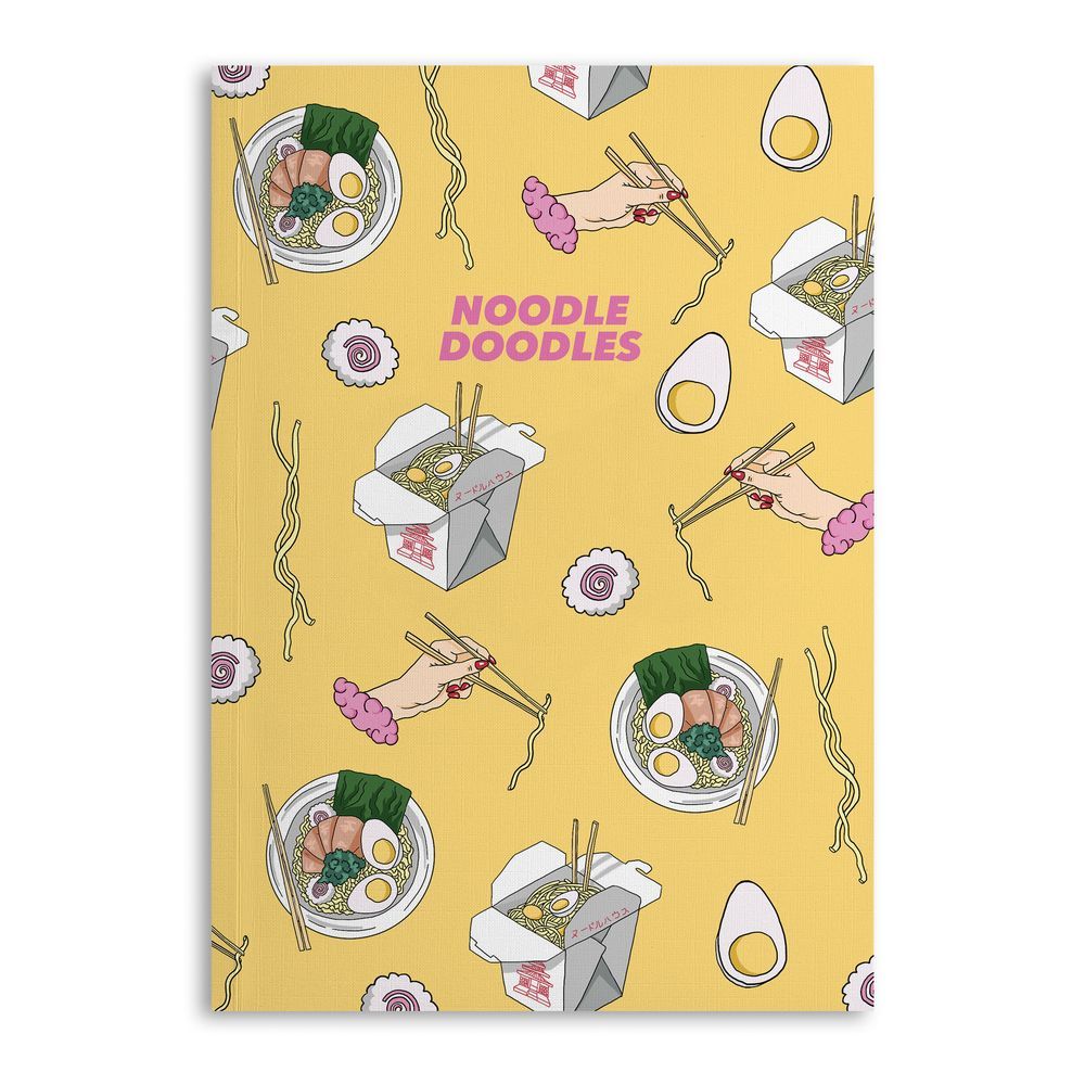 Central23 Noodle Doodles A5 Notebook
