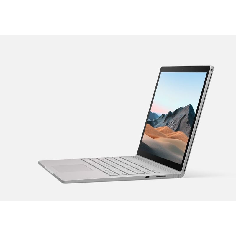 Microsoft Surface Book 3 All-in-One Business Laptop i5 1035G7 10th Gen/8GB/256GB SSD/Iris Plus Graphics/13.5-inch Display/Platinum
