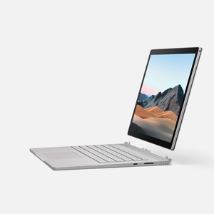 Microsoft Surface Book 3 All-in-One Business Laptop i5 1035G7 10th Gen/8GB/256GB SSD/Iris Plus Graphics/13.5-inch Display/Platinum (Arabic/English)