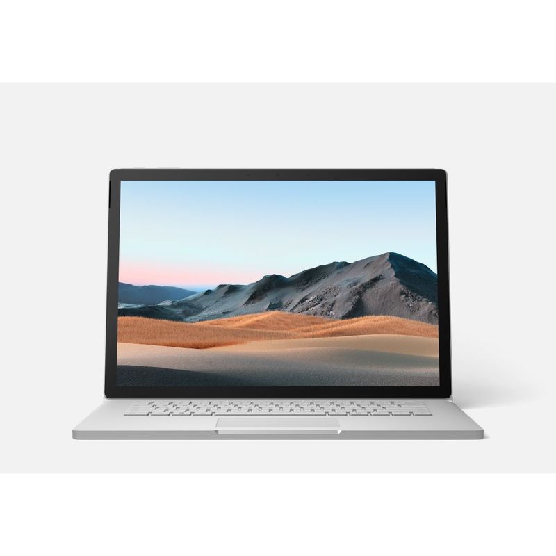 Microsoft Surface Book 3 All-in-One Business Laptop i7 1065G7 10th Gen/16GB/256GB SSD/NVIDIA GeForce GTX 1660 6GB/15-inch Display/Windows 10/Platinum