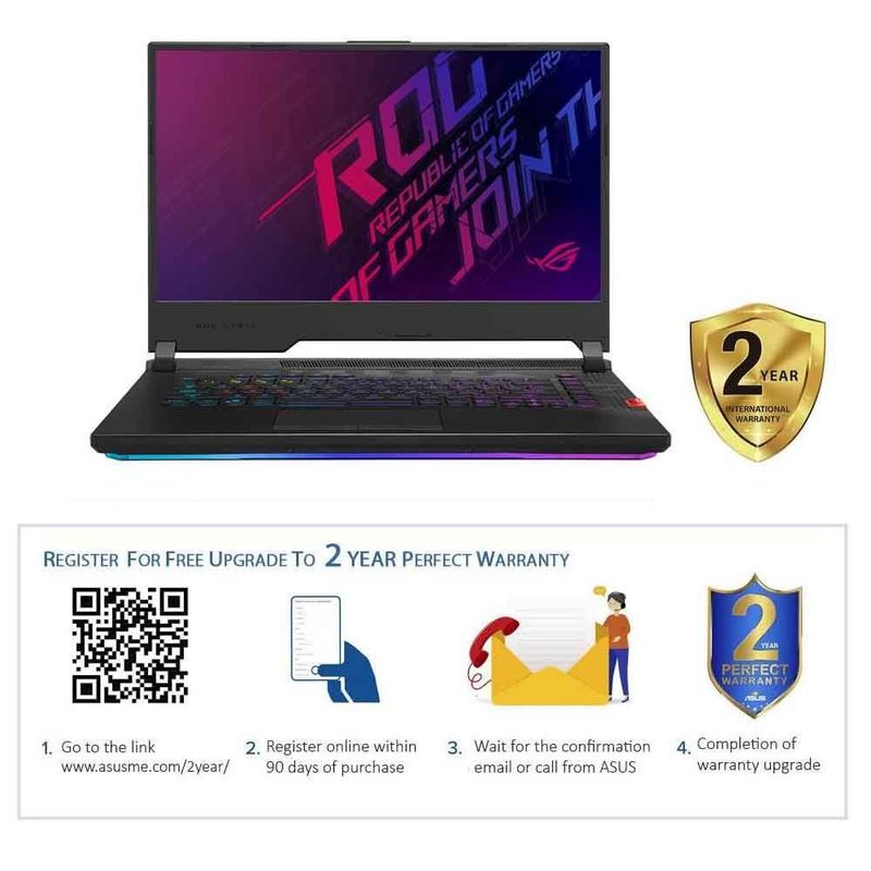 ASUS ROG Strix SCAR G532LWS-HF153T Gaming Laptop I7-10875H 32GB/1TB SSD/NVIDIA GeForce RTX 2070 8GB/15.6 FHD Display/300Hz/Windows 10/Black