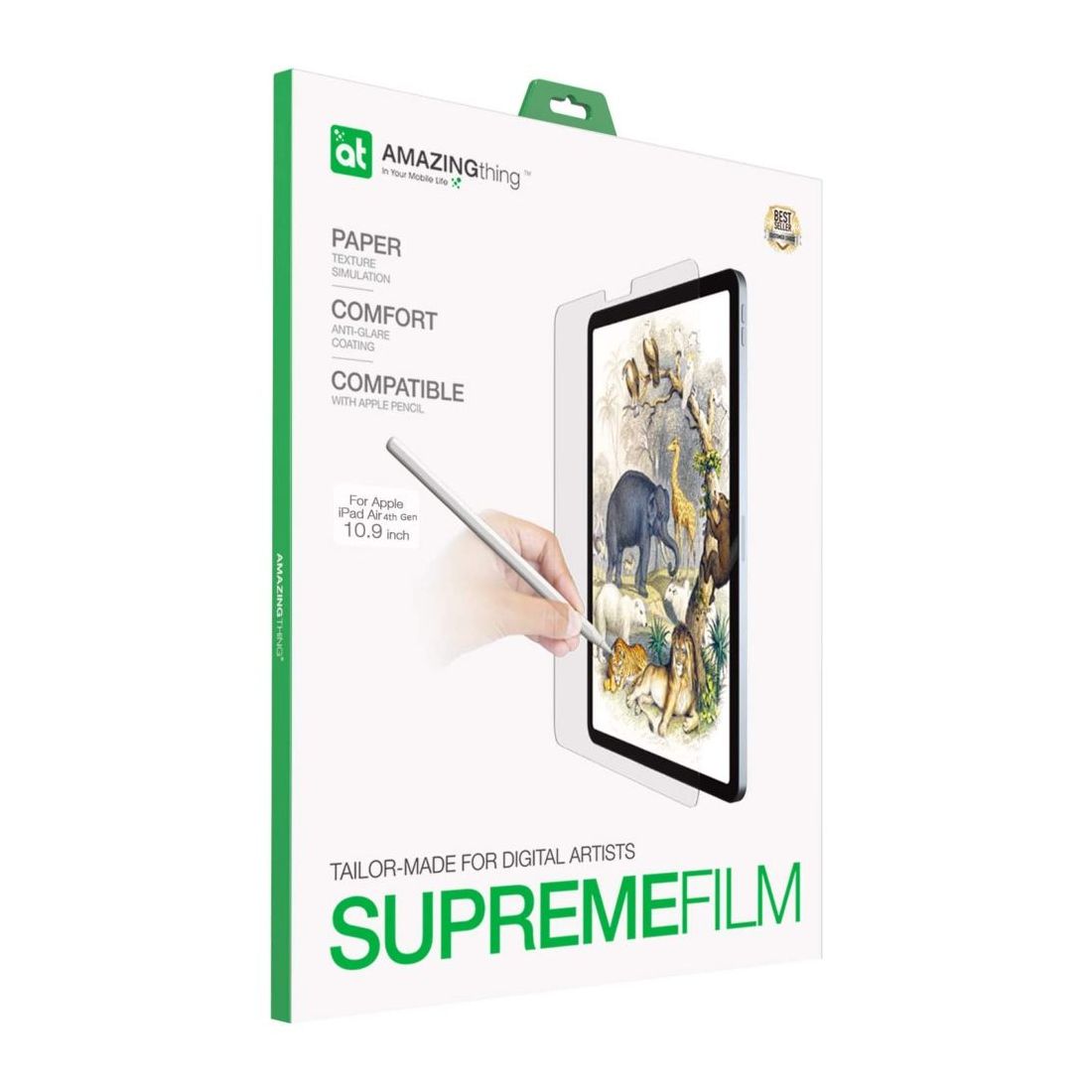 AMAZINGThing Drawing Film Screen Protector for iPad 10.8