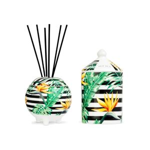 Mews Birds Of Paradise Mini Gift Set 100ml Diffuser And 100ml Candle