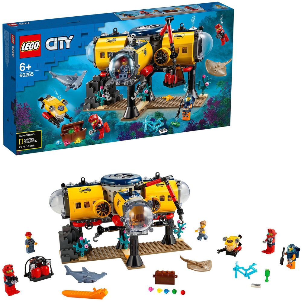 LEGO City Oceans Ocean Exploration Base 60265