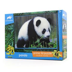 Prime 3D Animal Planet Panda 48 Pcs 3D Jigsaw Puzzle