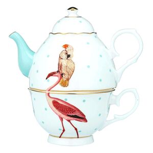 Yvonne Ellen Tea For One Flamingo