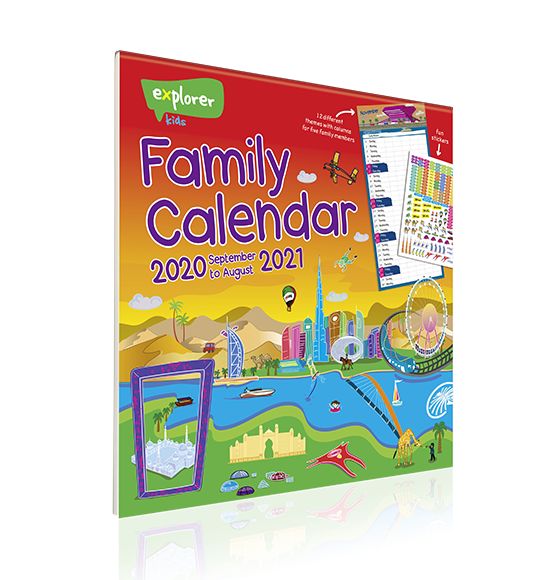 Family Calendar 2021 | Explorer