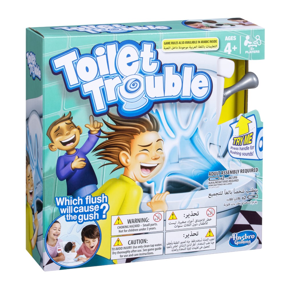 Hasbro Toilet Trouble Board Game
