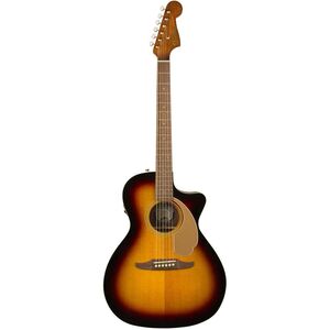 Fender Newporter Player Acoustic/Electric Guitar Sunburst