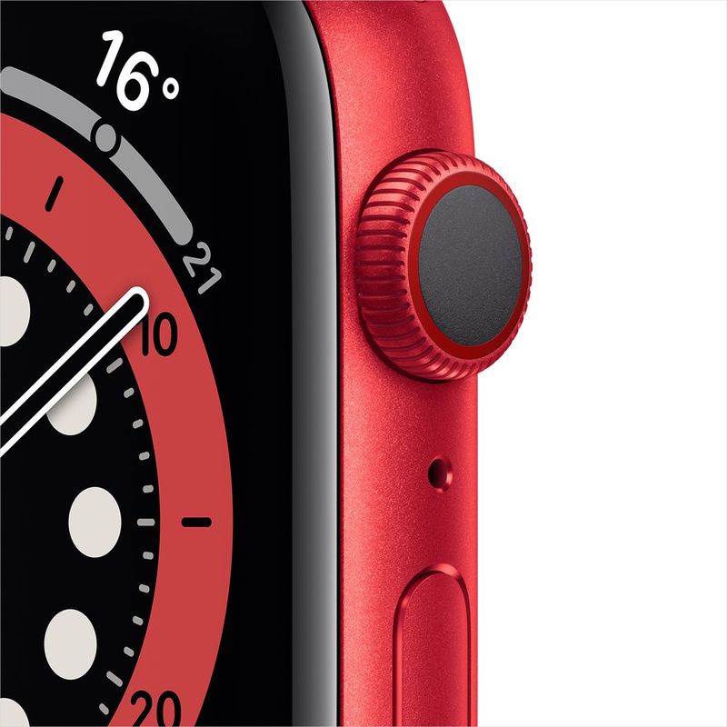Apple Watch Series 6 GPS + Cellular 40mm Product(Red) Aluminium Case with Product(Red) Sport Band