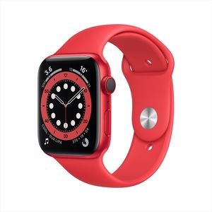 Apple Watch Series 6 GPS + Cellular  44mm Product(Red) Aluminium Case with Product(Red) Sport Band