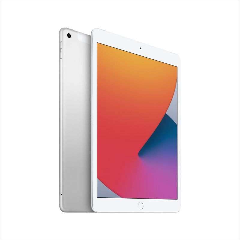 Apple iPad 10.2-Inch Wi-Fi 128GB Silver (8th Gen) Tablet