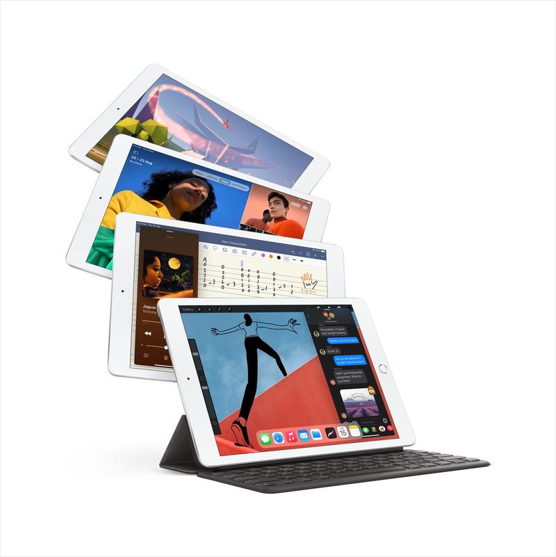 Apple iPad 10.2-Inch Wi-Fi 128GB Silver (8th Gen) Tablet