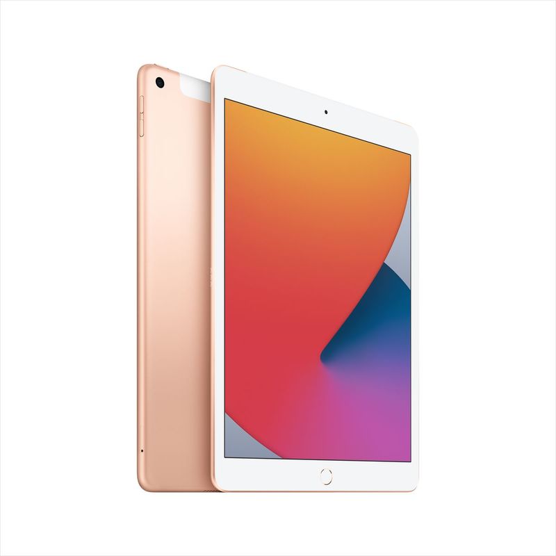 Apple iPad 10.2-Inch Wi-Fi + Cellular 32GB Gold (8th Gen) Tablet