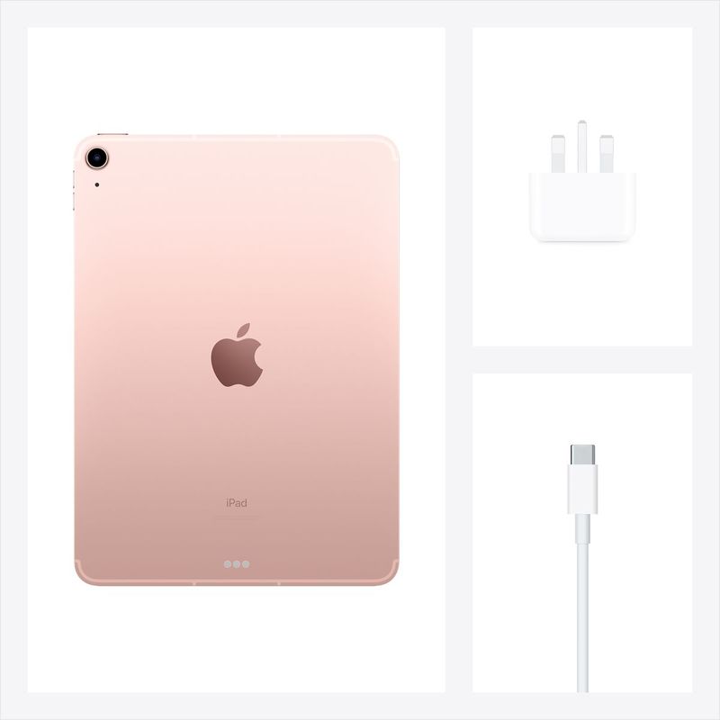 Apple iPad Air 10.9-Inch Wi-Fi 64GB Rose Gold (4th Gen) Tablet