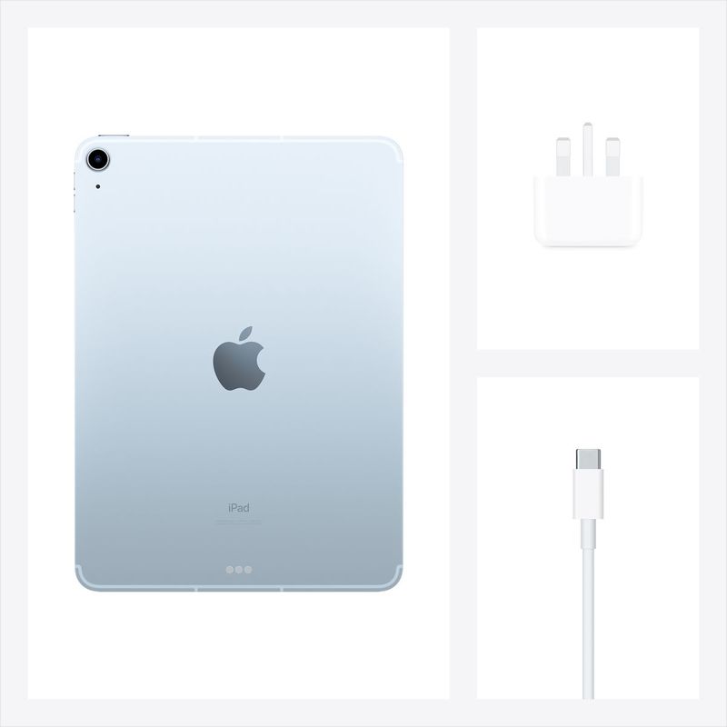 Apple iPad Air 10.9-Inch Wi-Fi 64GB Sky Blue (4th Gen) Tablet