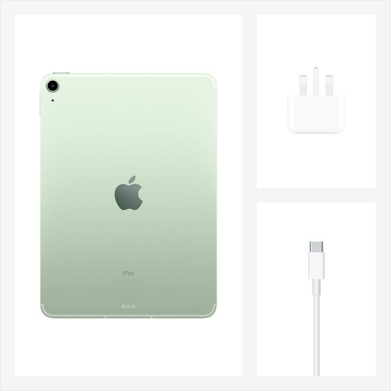 Apple iPad Air 10.9-Inch Wi-Fi + Cellular 64GB Green (4th Gen) Tablet